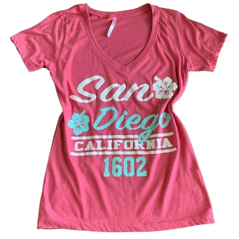 Womens‎ Pink Graphic Tee 